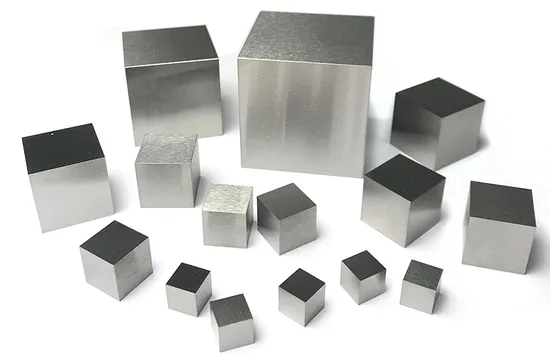 Customized 17.6/Cc High Density Tungsten Cube Tungsten Base Alloy Weight 93wnife